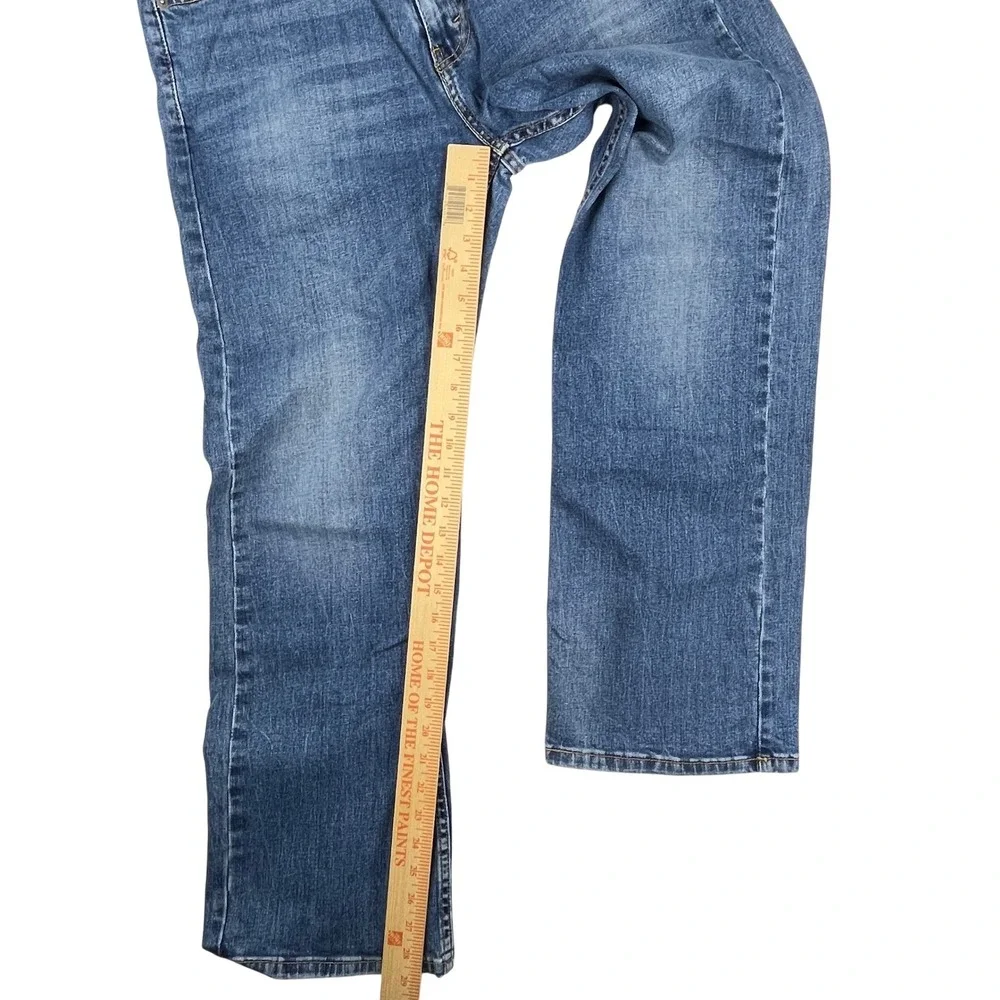 Levis 569 Loose Straight Fit Mens Jeans Blue Denim 33x30 Medium Wash